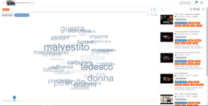 Digital Repository tag cloud and semantic research